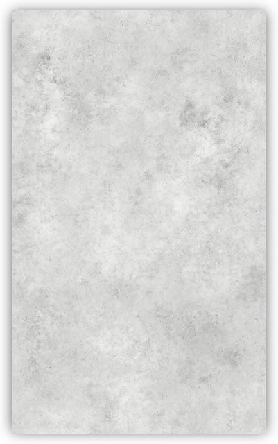 Walllux Duschrückwand Beton Hell in Steinoptik aus Alu-Verbund, Farbe: Grau, B: 125 cm, H: 210 cm, Stärke: 3 mm - Bild 1