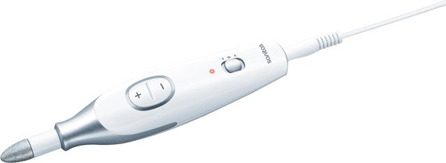 SANITAS Maniküre-Pediküre Set SMA 38 mit 7 Aufsätzen aus Saphir und Filz - Bild 1