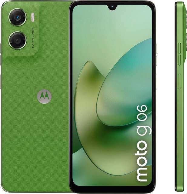 Motorola Moto G06 Smartphone 256GB 4GB RAM Android 4G Tendril Grün - Bild 1