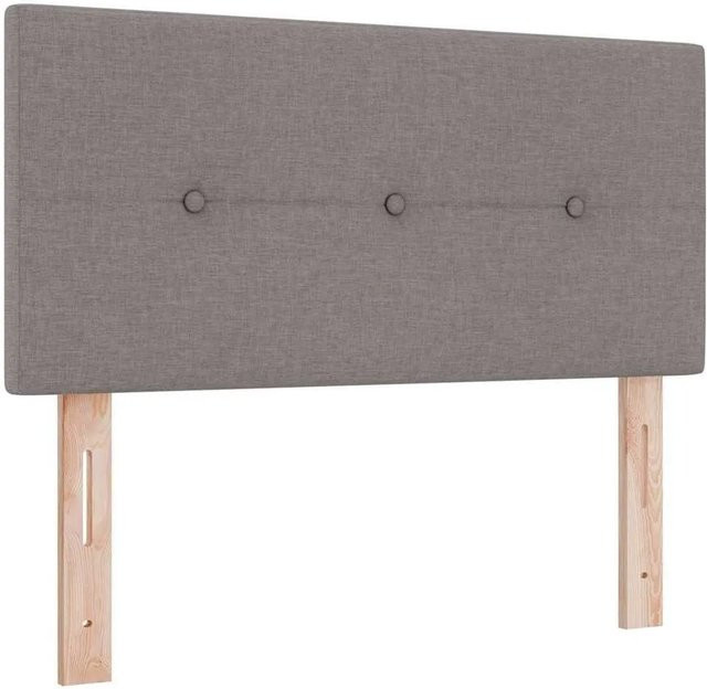vidaXL Höhenverstellbares Kopfteil in Taupe mit Stoffbezug, Breite: 90 cm - Bild 1