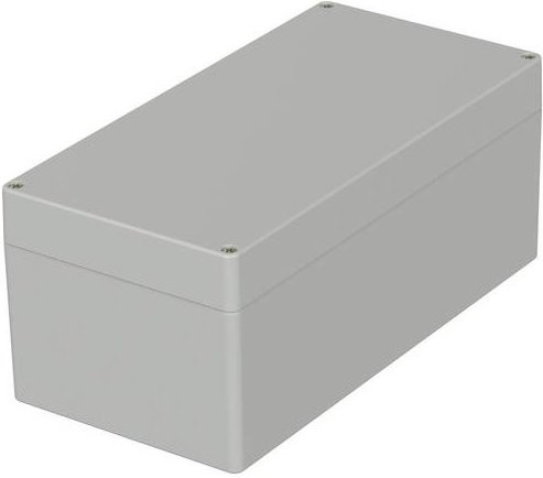 Bopla EUROMAS T 242 Industrie-Gehäuse aus ABS in Lichtgrau, B/T/H: 24,0 x 12,0 x 10,0 cm - Bild 1