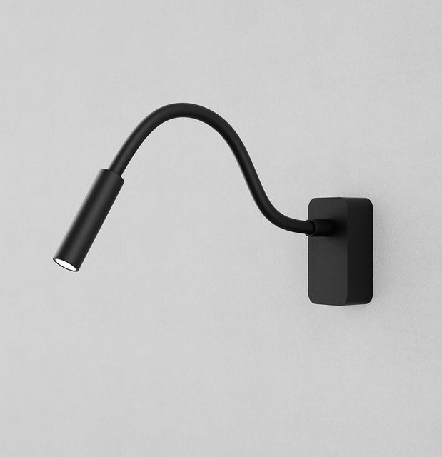 DLS Lighting Lara Flex LED-Wandleuchte in Schwarz, dimmbar mit Touch-Funktion - Bild 1