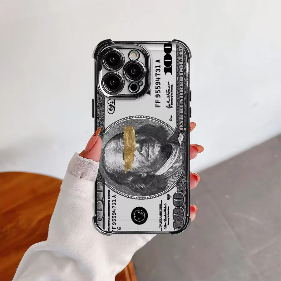 Handyhülle mit Dollar-Geld-Design für Apple iPhone 11 bis 17 Pro Max in Multicolour - Bild 4