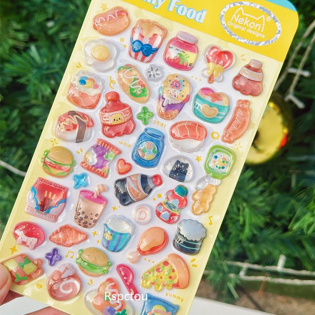 Charile Meerestier-Relief-Aufkleber, 3D Puffy Sticker - Bild 1