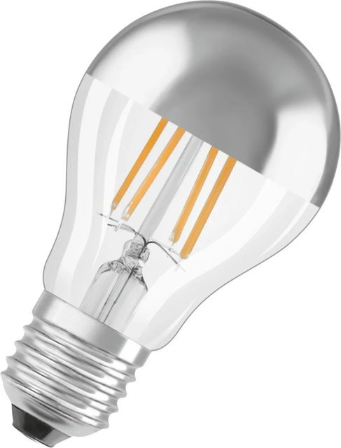 Osram LED-Leuchtmittel E27 Vintage Filament Glühbirne, Warmweiß, Transparent, H x Ø: 10,5 x 6 cm - Bild 1