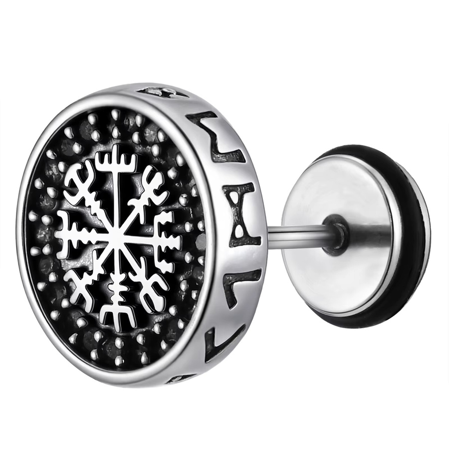 prjewel Ohrstecker, Silber, Vintage, Herren - Bild 4