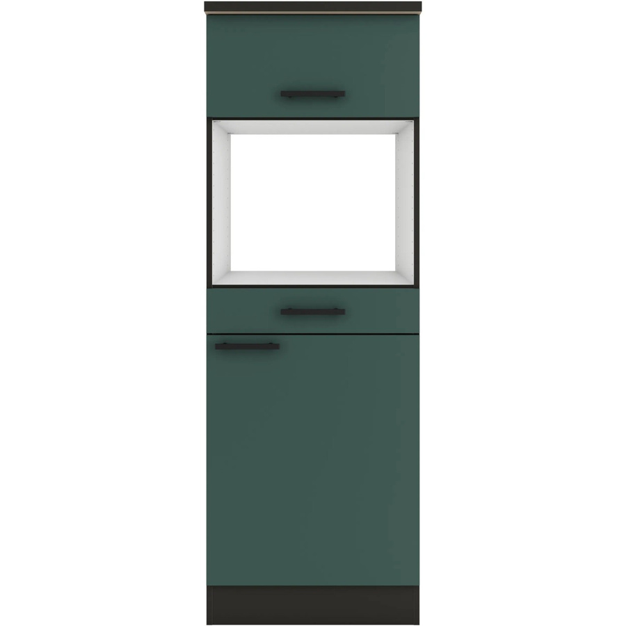 OPTIFIT Verona405 Küchen-Geräteumbauschrank in Steingrün mit modernem Design und mattem Finish, Breite: 60 cm - Bild 2