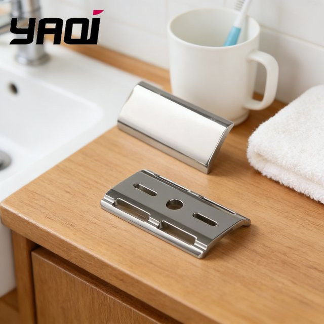 YAQI Ghost 90SB Sicherheitsrasierer-Kopf, Edelstahl, poliert, 0,90 mm Klingenaufstand - Bild 1