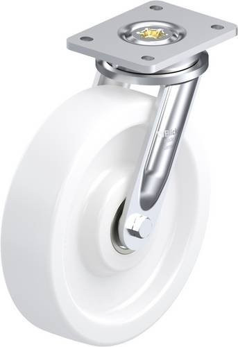 Blickle Lenkrolle LO-SPO 250K in Weiß, Rad-Durchmesser: 25 cm, Tragfähigkeit: 1200 kg - Bild 1