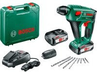 Bosch Uneo Maxx Akku-Bohrhammer 18V mit SDS-Quick, 0,6 Joule und 2 Akkus - Bild 2
