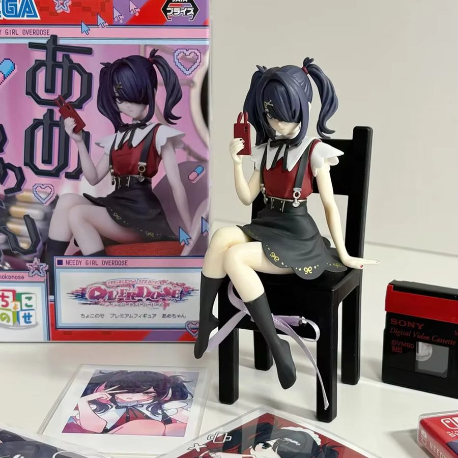 Bandai Anime Figur Needy Girl Overdose Sitzende Serie, Höhe: 14 cm - Bild 4