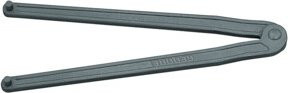 Gedore Zweilochmutterndreher verstellbar aus Chrom-Vanadium in Grau - Bild 1