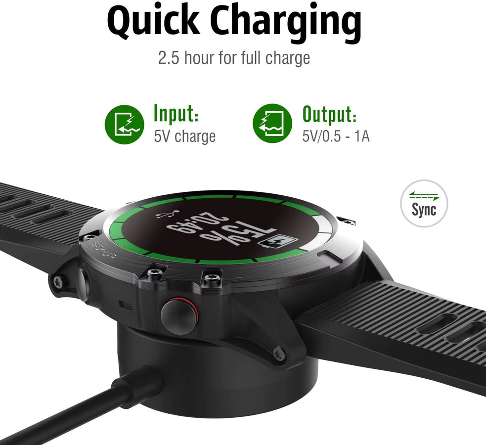 Garmin Ladegerät Dock, USB-C, Schwarz - Bild 3