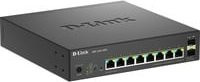 D-Link DMS-1250-10SPL/E 10 Port Switch in Schwarz mit 2.5 GbE Ethernet/LAN Anschlüssen - Bild 1
