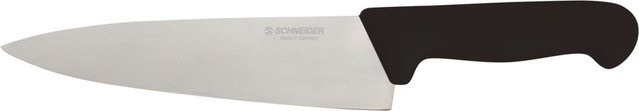 Schneider Kochmesser mit Schutzhülle aus Edelstahl in Schwarz, Klingenlänge: 20 cm - Bild 1