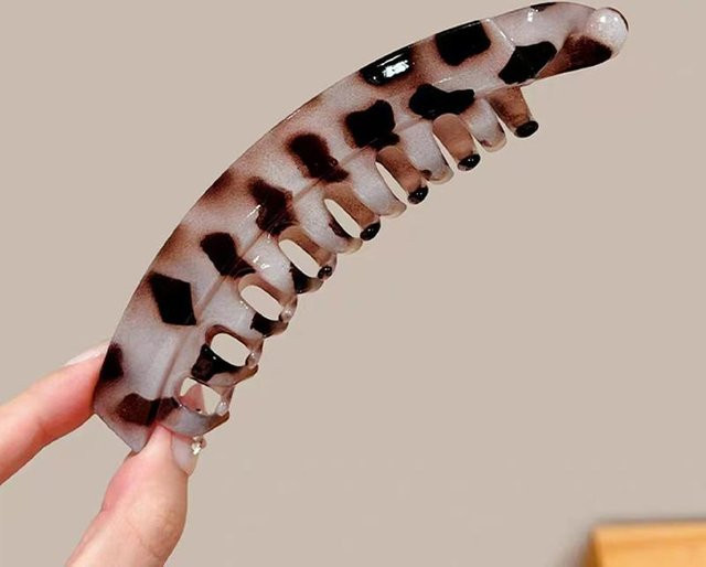 YULIN Bananenclip, mattiert, Damen - Bild 1
