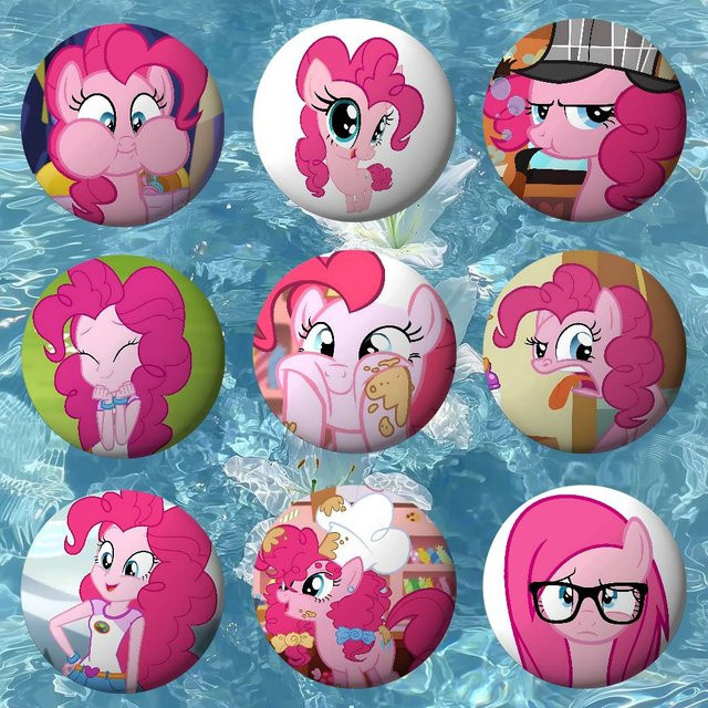 Kayou Anstecknadeln, Pinkie Pie, Cartoon - Bild 1