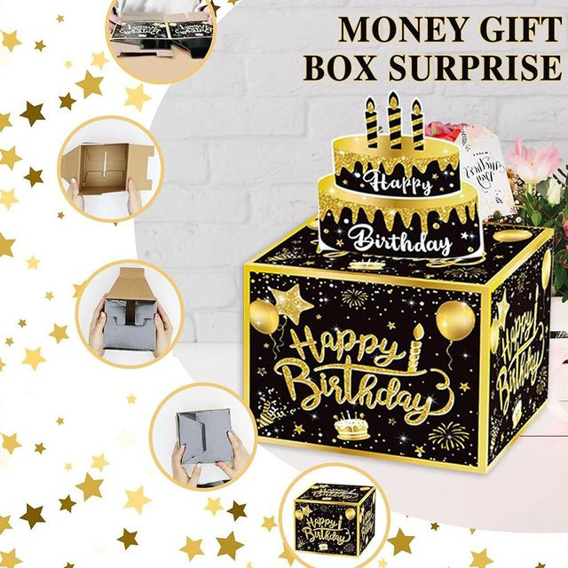 Lustige Sparbüchse zum Geburtstag als Bargeldgeschenk mit Überraschungseffekt - Bild 1