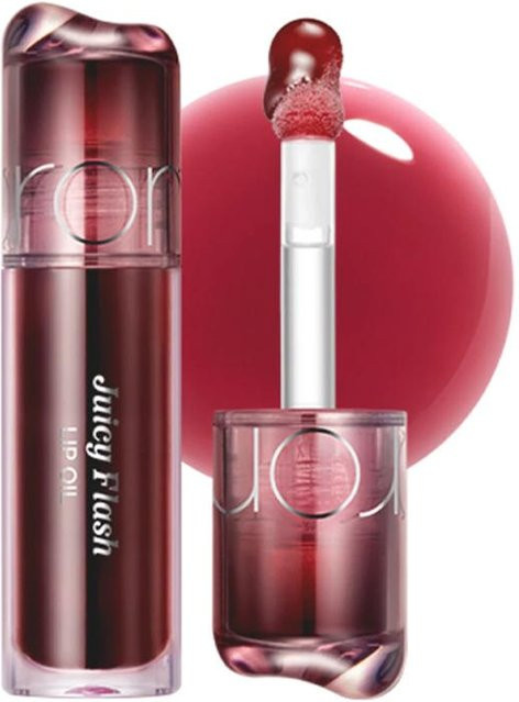 rom&nd Juicy Flash Lip Oil, 4,5g, 08 Raspberry Syrup, Glänzend - Bild 1