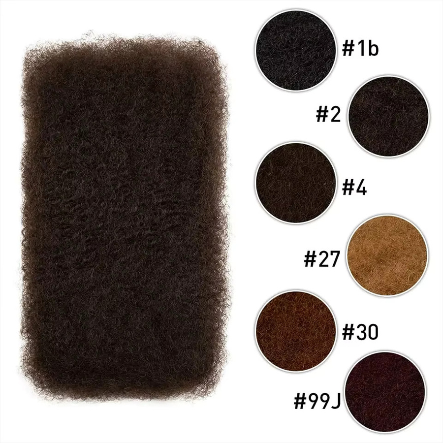Debut Afro Kinky Curly Bulk Echthaar, Peruanisches Haarverlängerungshaar - Bild 4