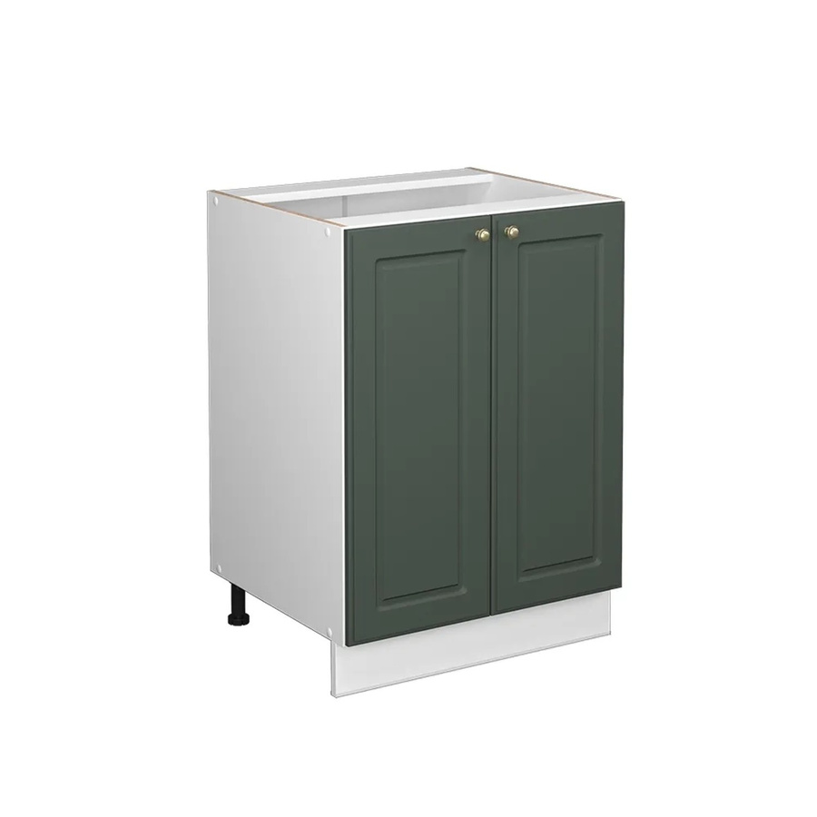 Vicco Midischrank Fame-Line Landhausstil in Grün-Gold-Weiß mit Soft-Close-Türen, B/H: 60 x 82 cm - Bild 2