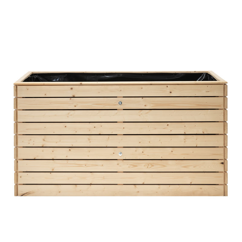 Westmann Hochbeet XL aus Fichtenholz in Braun, B/T/H: 70 x 130 x 90 cm - Bild 6