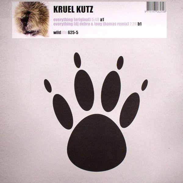 Kruel Kutz - Everything Wildlife 12-Zoll Vinyl LP Electronic White - Bild 1
