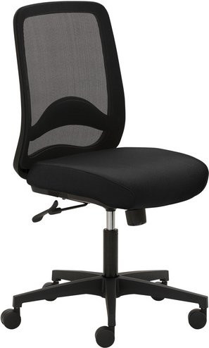 Mayer Sitzmöbel Drehstuhl 2218 in Schwarz mit Rollen, B/H: 62 x 109 cm - Bild 1