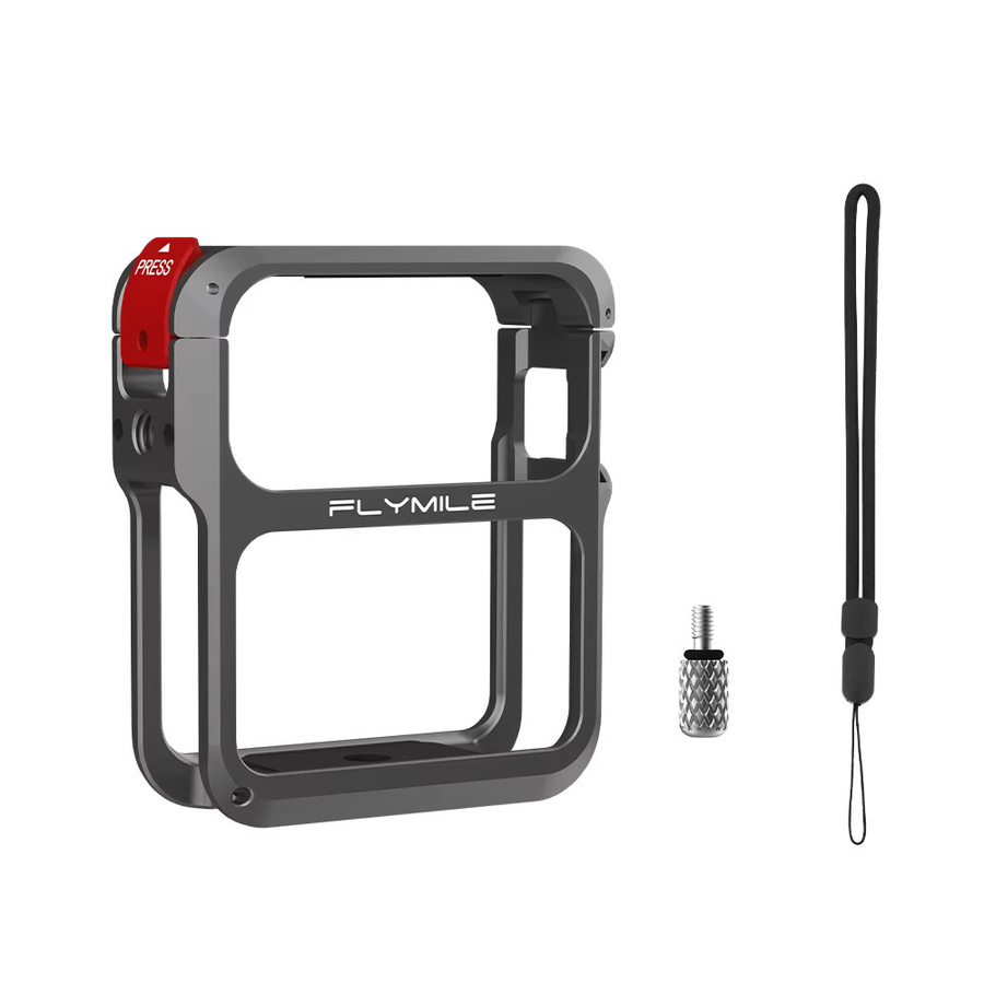 Flymile Metallkäfig für DJI OSMO Nano Kamera aus Aluminiumlegierung mit Cold Shoe Schutzgehäuse - Bild 3