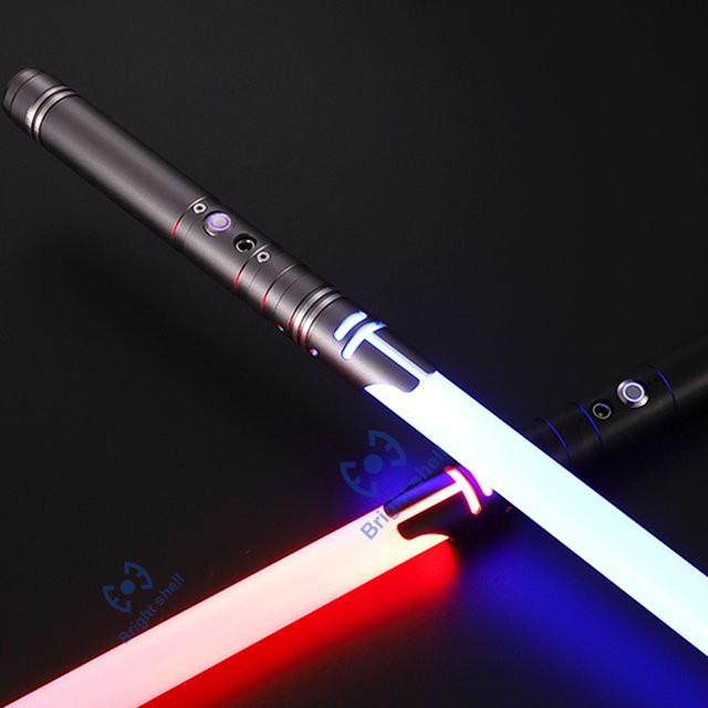 RGB Metall Lichtschwert, Laser Schwert Spielzeug, mit Licht und Sound, Weltraum, Star Wars - Bild 1