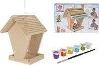 Eichhorn Bastelset Futterhaus aus Lindenholz für Kinder ab 6 Jahren - Bild 1
