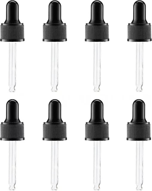 vvocci Glas-Tropfflaschen für ätherische Öle, 8er-Pack, 30 ml - Bild 1
