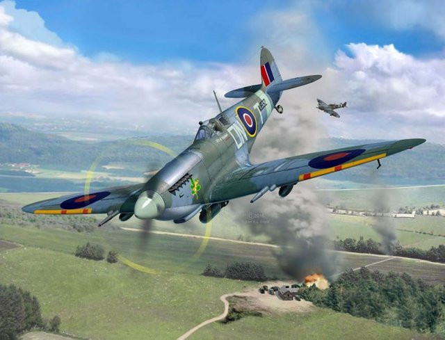 Revell Supermarine Spitfire Mk.IXc, Modellbau, 1:32 - Bild 5