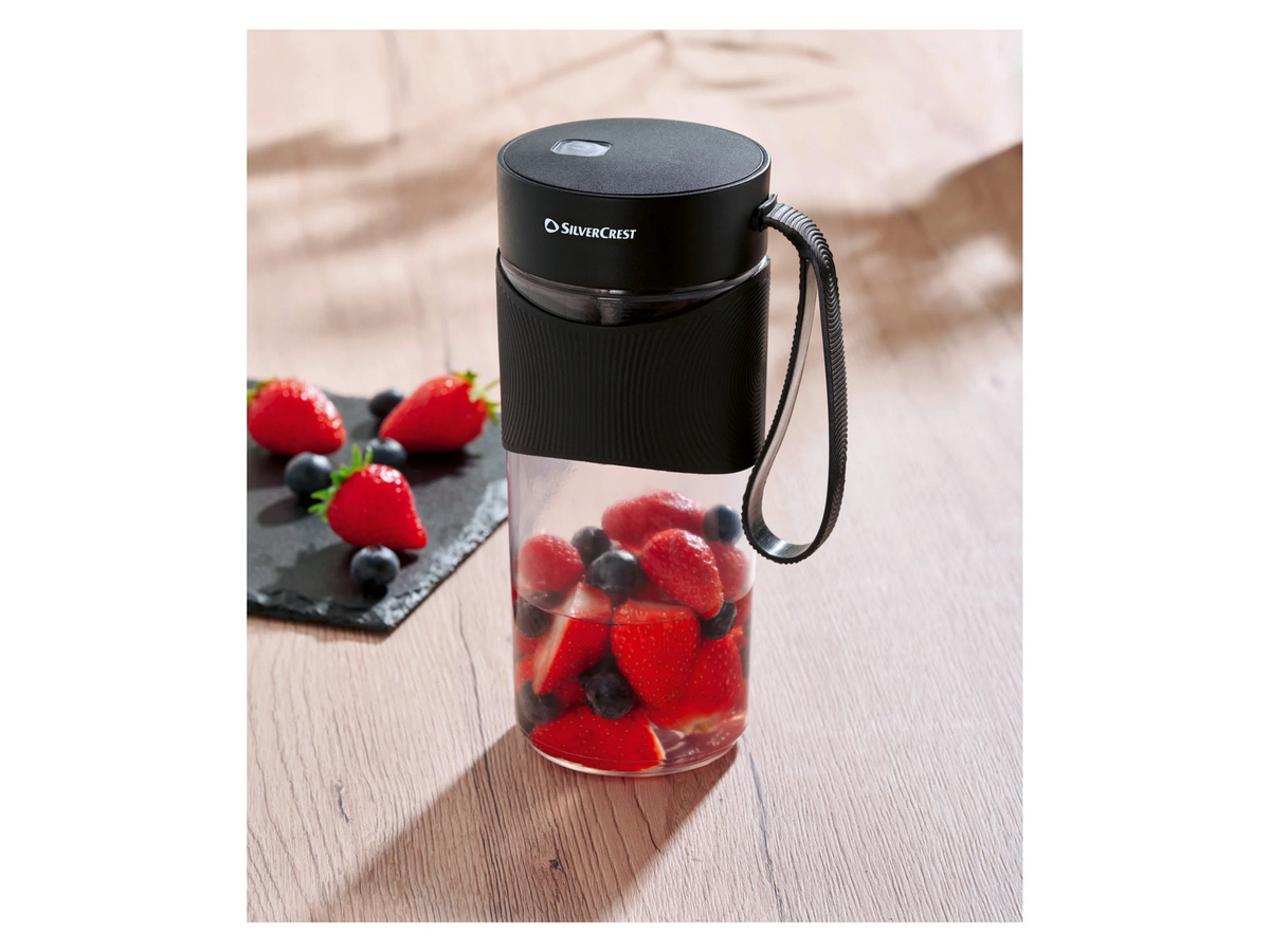 SILVERCREST Smoothie Maker Kunststoff mit Akku SSMA 67 C3 / SOSMA 67 C3 in Schwarz - Bild 2