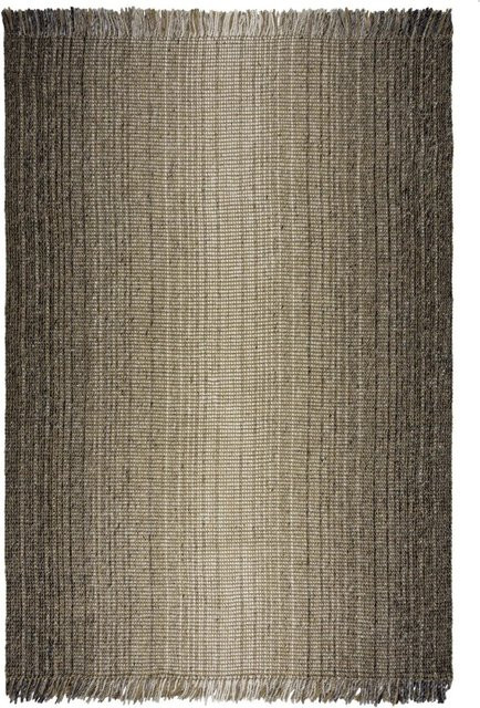 Flair Rugs Kurzflorteppich Jute Ombre in Grau, B: 160 cm, T: 230 cm - Bild 1