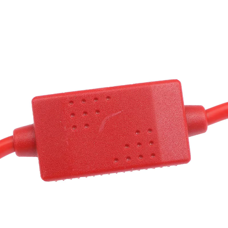 SHIDWJ Überbrückungskabel mit EC5 Stecker und Krokodilklemmen in Rot für Auto-Starthilfe mit USB-C Anschluss - Bild 2