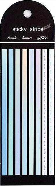 Ouyaohong Transparente Seitenmarkierer Tabs in Multicolour, Klebrige Index Tabs und Textmarker Streifen für Büro und Schule - Bild 1
