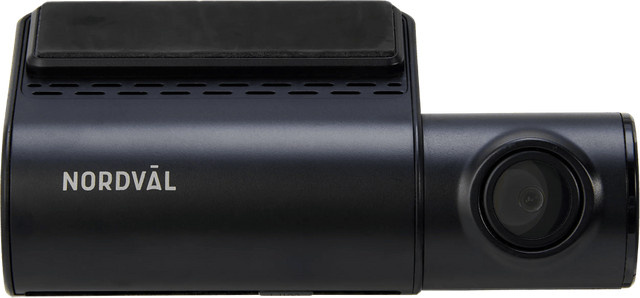 Nordval DC101-2K Dashcam in Schwarz mit GPS, Wi-Fi und USB-C Anschluss - Bild 1