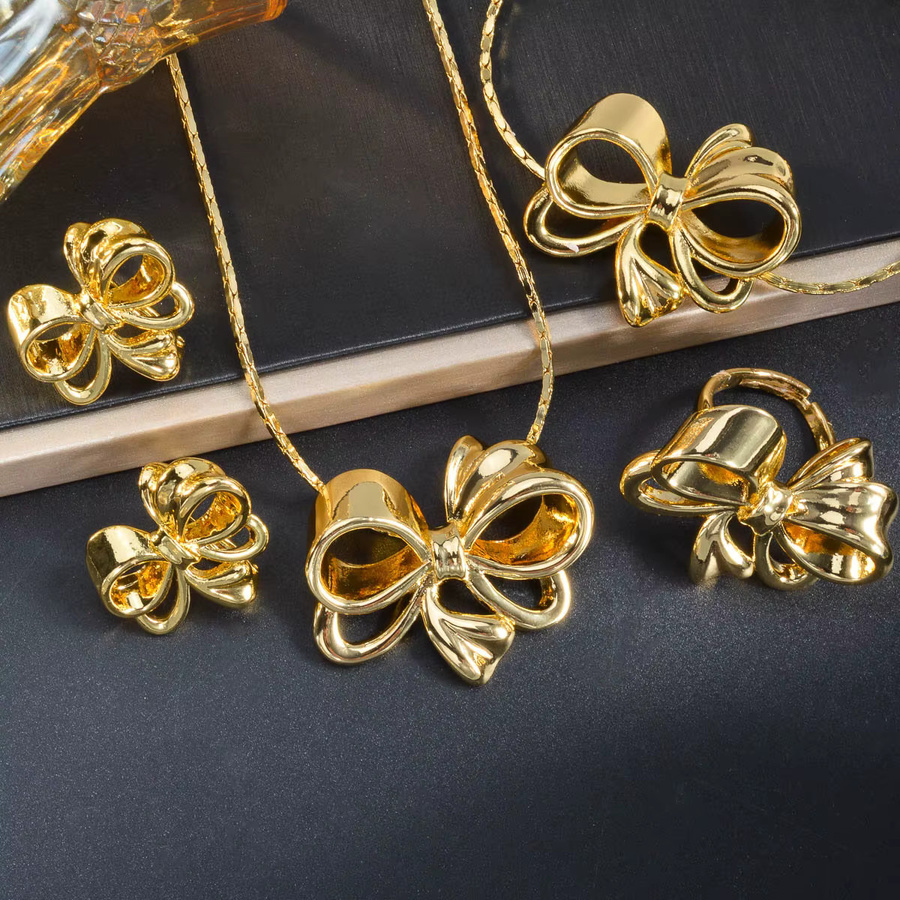 Diana baby Schmuck-Set, 4-teilig, vergoldet, Kinder - Bild 3