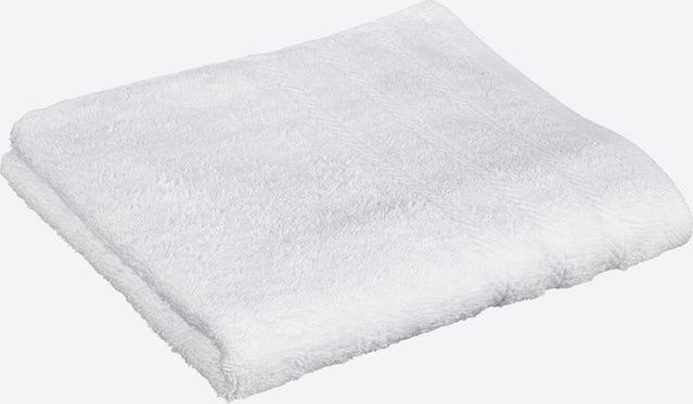 NKD Frottee-Handtuch Classic in Weiß, 100% Baumwolle, B: 50 cm, L: 100 cm - Bild 1