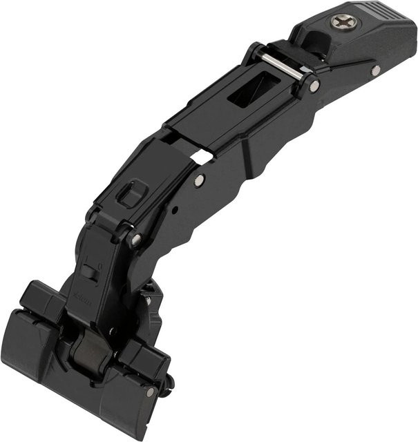 Blum Clip Top Blumotion 0-Einsprung-Scharnier mit Feder 155 Grad in Onyx Schwarz Matt - Bild 1