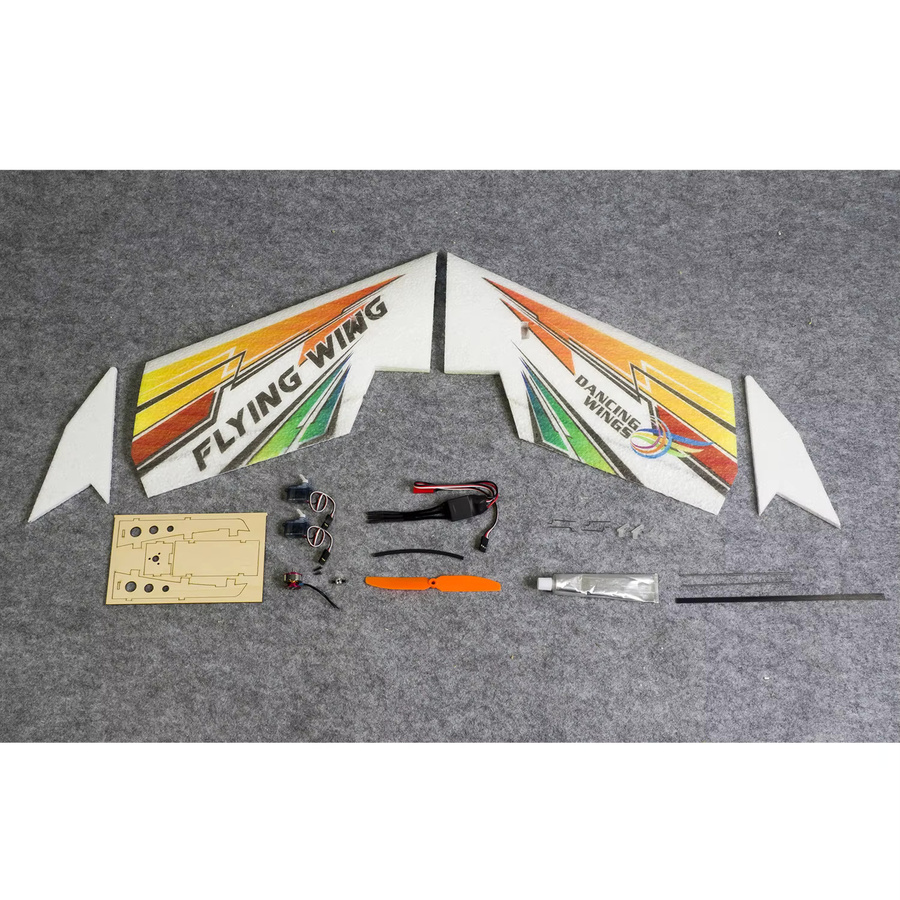 DW HOBBY Mini Rainbow 600mm EPP Schaum DIY Flugzeugbausatz - Bild 2