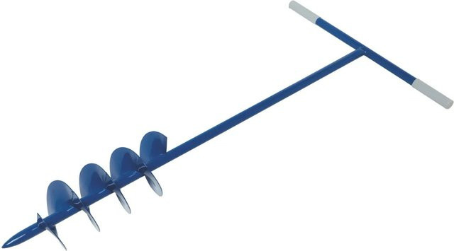 LUX-TOOLS Erdlochbohrer Blau, Länge: 115 cm - Bild 1