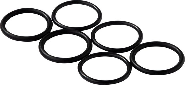 KÖRO O-Ring Dichtungsset für Hahnoberteil 1/2 Zoll, 6-teilig, Schwarz - Bild 1