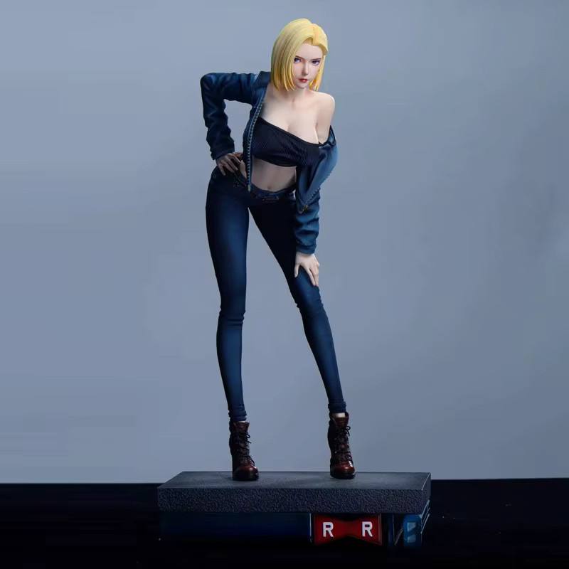 Bandai Dragon Ball Z Android 18 Actionfigur, 42cm, Rosa / Pink - Bild 5