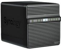 Synology DiskStation DS423 NAS-Server in Schwarz mit 4 Schächten, 2GB RAM und Gigabit Ethernet - Bild 1
