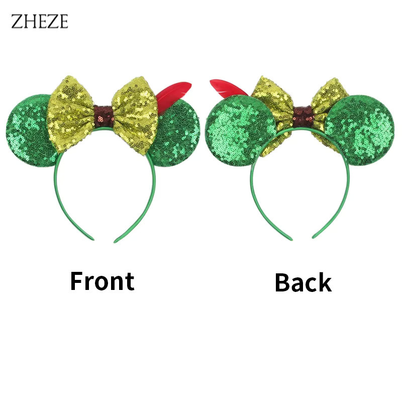 Disney Stirnband, Glitzer Pailletten Schleife, Mädchen - Bild 2