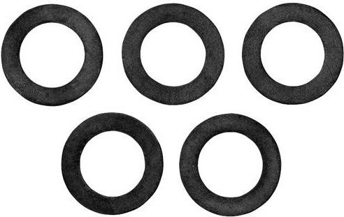 Gardena Flachdichtung 5er Set in Schwarz - Bild 1
