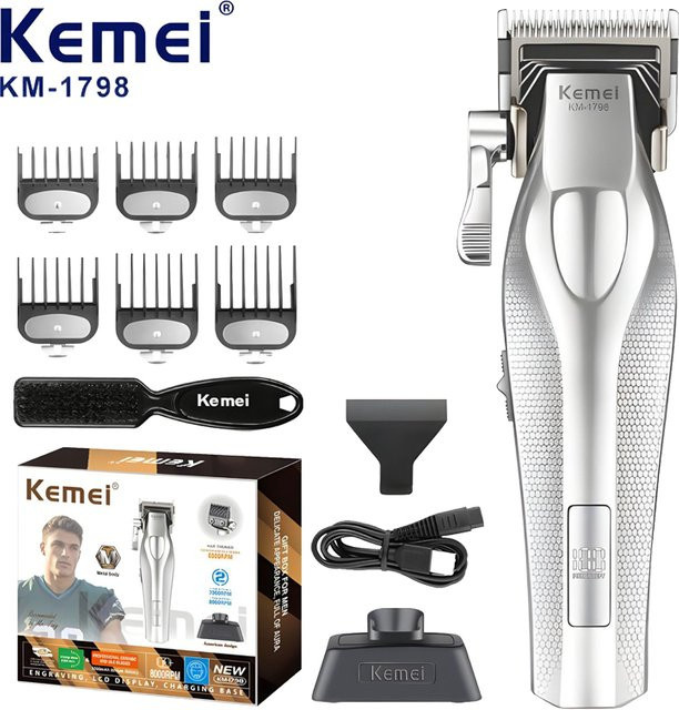 Kemei Haarschneidemaschine, Herren, silver - Bild 1