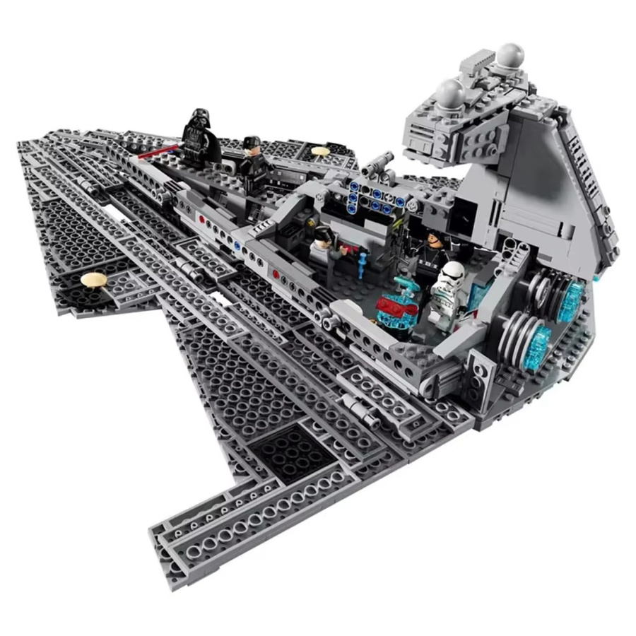 Hot Toys Star Wars Interstellar Conflict Imperialer Sternenzerstörer, Baustein-Modell, 1555 Teile, ab 14 Jahre - Bild 3